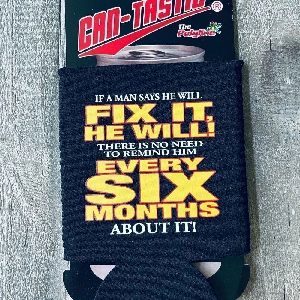 Funny Man Gift Coozie Drink Holder